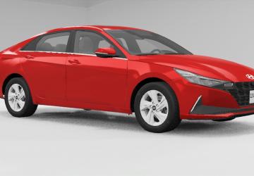 Hyundai Elantra (CN7) 2021версия 1.0 для BeamNG.drive (v0.24)