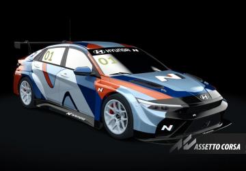 Hyundai Elantra N TCверсия 1.1 для Assetto Corsa