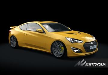 Hyundai Genesis Coupe 3.8 o&s baseверсия v1.0 для Assetto Corsa