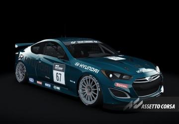 Hyundai Genesis Touringcarверсия 1.0 для Assetto Corsa