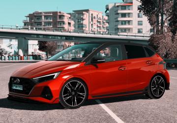 Hyundai I20 2021версия 1.3 для American Truck Simulator (v1.57.x)