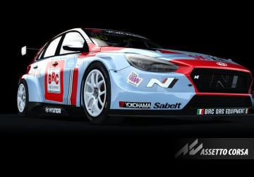 Hyundai i30 N TCRверсия 1.0 для Assetto Corsa