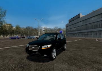 Hyundai Santa Feверсия 26.11.2022 для City Car Driving (v1.5.9.2)