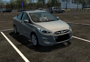 Hyundai Solaris 2011версия 07.12.2022 для City Car Driving (v1.5.9.2)
