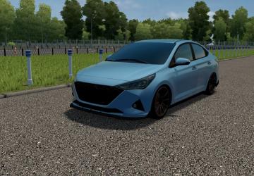 Hyundai Solaris 2 1.6i 2022версия 29.10.2022 для City Car Driving (v1.5.9.2)