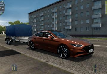 Hyundai Sonata 2020 Turboверсия 02.03.21 для City Car Driving (v1.5.9, 1.5.9.2)