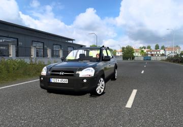 Hyundai Tucson 2009версия 1.2 для American Truck Simulator (v1.46.x)