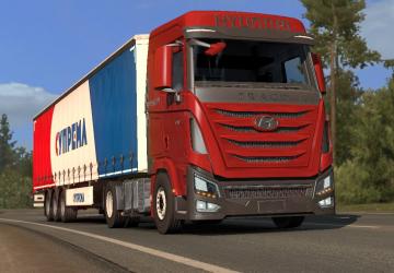 Hyundai Xcientверсия 0.4 для Euro Truck Simulator 2 (v1.46.x)
