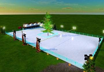 Ice skating rinkверсия 1.0.0.1 для Farming Simulator 2022