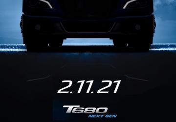 Слухи о презентации обновленного Kenworth T680 NextGen