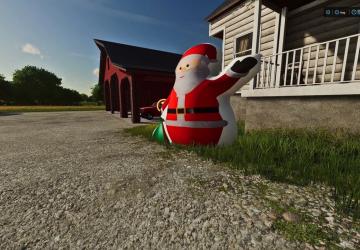 Inflatable Christmas decorationsверсия 1.0.0.0 для Farming Simulator 2022