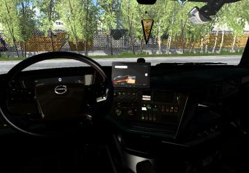 Интерьер для Volvo FH Aeroверсия 1.0 для Euro Truck Simulator 2 (v1.53+)