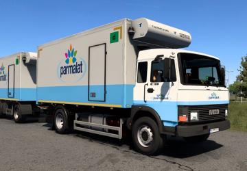 Iveco 145-17 R & Trailerверсия 1.1 для Euro Truck Simulator 2 (v1.53.x)