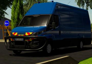 Iveco Daily Gendarmerieверсия 1.0.0.0 для Farming Simulator 2022