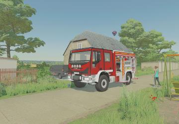 Iveco Eurocargo GBA 2,5/16 PS Szczęśniak JRG Kolnov1.0.0.0 для Farming Simulator 2022