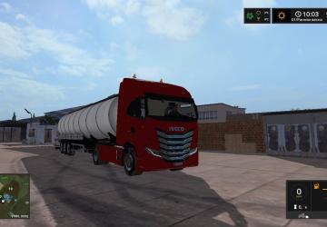 Iveco S Wayверсия 1.0 для Farming Simulator 2017 (v1.5.3.0)