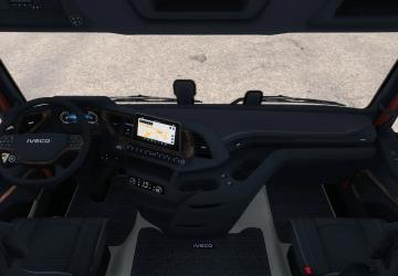 Iveco S-Way Interior Add-onsверсия 1.0 для Euro Truck Simulator 2 (v1.53.x)