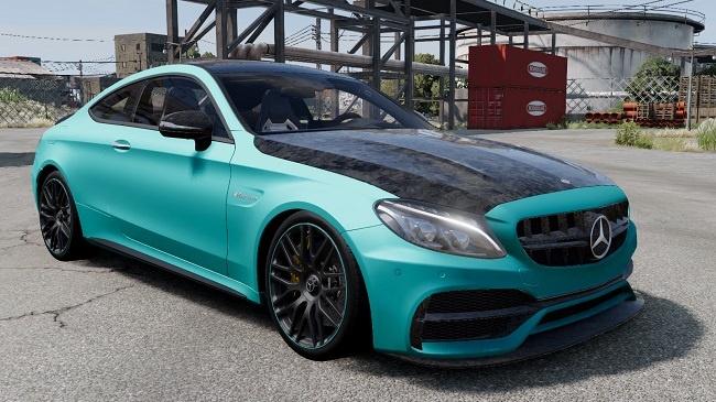 BeamNG.drive "Mercedes Benz C63S AMG Coup " [1.0 Release]