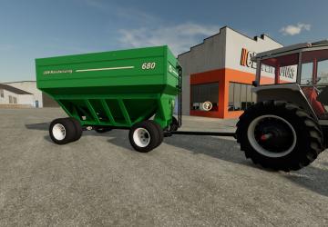 J&M 680 Gravity Wagonверсия 1.0 для Farming Simulator 2022