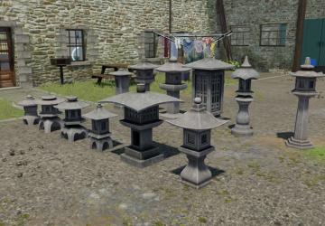 Japanese Toro lanternsверсия 1.0.0.0 для Farming Simulator 2022