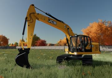 JCB 220X Excavatorверсия 1.0.0.2 для Farming Simulator 2022 (v1.12x)