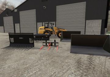 JCB Telehandler Attachmentsверсия 1.0.0.1 для Farming Simulator 2019