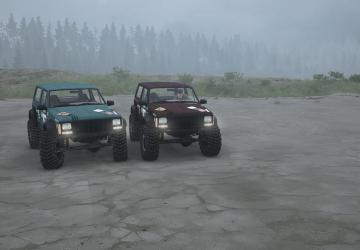 Jeep Cherokee SE 3-doorверсия 09.01.19 для Spintires: MudRunner (v19.11.18)
