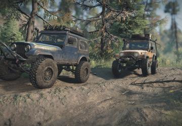 Jeep «Trail Pack»версия 1.1 для SnowRunner (v17.3)