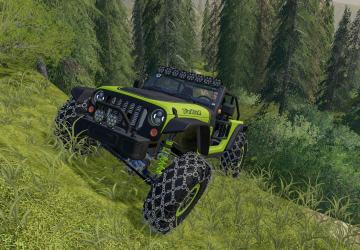 Jeep TrailCat 2017версия 1.0 для Farming Simulator 2019 (v1.6.0.0)