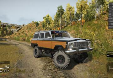 Jeep Wagoneer (1991)версия 1.3.0 для SnowRunner (v15.1)