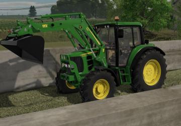 John Deere 6030 Comfort 4 cylверсия 1.0.0.0 для Farming Simulator 2025