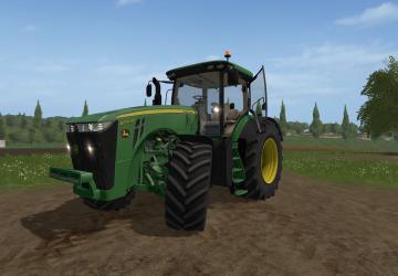 John Deere 8Rверсия 3.5 для Farming Simulator 2017 (v1.5.x)