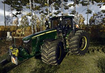 John Deere 8R GEверсия 1.0.0.0 для Farming Simulator 2025