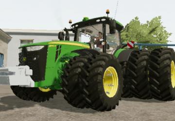 John Deere 8R Series 2016-2018 EUверсия 1.0 для Farming Simulator 20 (v0.0.0.63)
