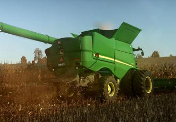 John Deere S790версия 2.1.0.0 для Farming Simulator 2025