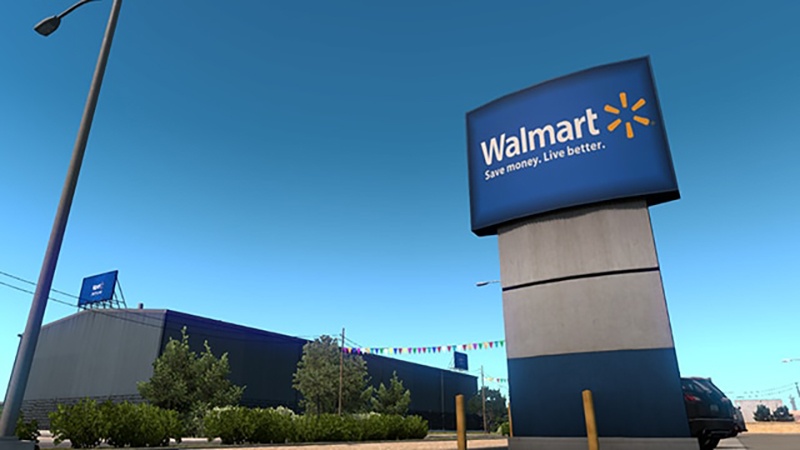 American Truck Simulator "Реальные компании, магазины и рекламные щиты" [v4.04.10]