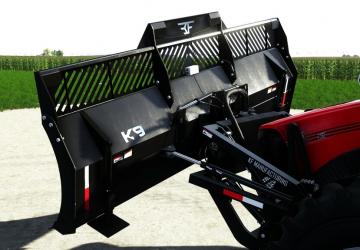K9 Dozer Bladeверсия 1.0.0.0 для Farming Simulator 2019 (v1.7.1.0)