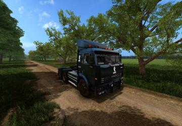 Kamaz54115версия 2.0 для Farming Simulator 2017 (v1.5.3.0)
