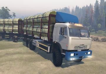 KamAZ 43115 longверсия 1 для SpinTires (v03.03.16)