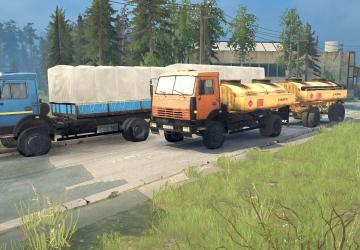 Камаз 43253версия 1 для Spintires: MudRunner (v18.10.18)
