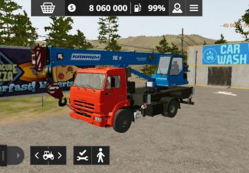КамАЗ 43253 Кранверсия 1.0 для Farming Simulator 20 (v0.0.0.49+)