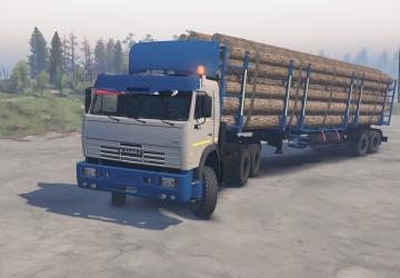 Камаз 54115версия 1.1 для SpinTires (v03.03.16)