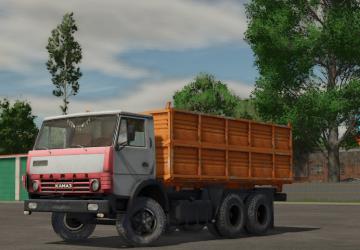 KamAZ 55102версия 1.0 для Farming Simulator 2025 (v1.6.0.0)