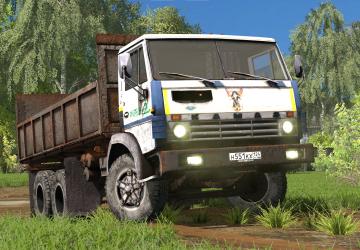 КамАЗ-55102версия 1.1 для Farming Simulator 2017 (v1.5x)