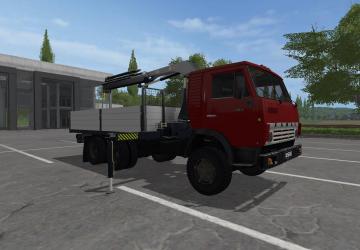 КамАЗ-55102 Манипуляторверсия 1.2 для Farming Simulator 2017 (v1.5.x)