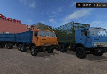 Камаз-55102версия 1.1.0.1 для Farming Simulator 2017 (v1.5.3.1)
