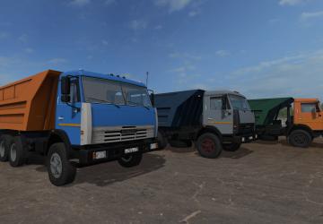 КамАЗ-55111версия 1.2.0.1 для Farming Simulator 2017 (v1.5.3.1)
