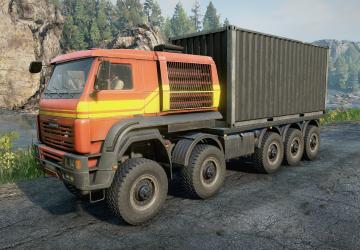 КамАЗ-64131 «АЗОВ 10х10»версия 4.35 для SnowRunner (v39.0)