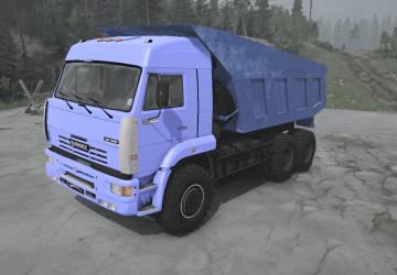 КамАЗ-6460 off-roadверсия 26.04.18 для Spintires: MudRunner (v25.02.21)