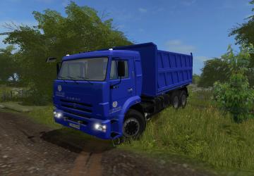 КамАЗ-65115-6012версия 1.1.0.0 для Farming Simulator 2017 (v1.5.x)